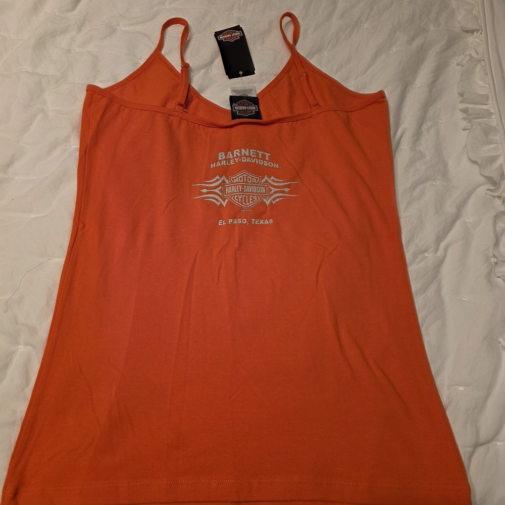Harley-Davidson Vibrant Orange Camisole